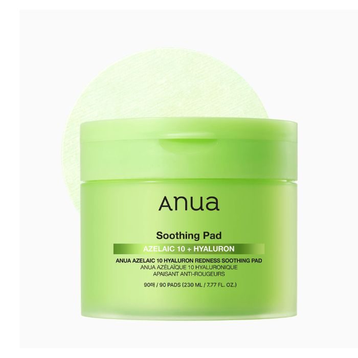 Anua Azelaic 10 Hyaluron Redness Soothing Pad 90 Pads