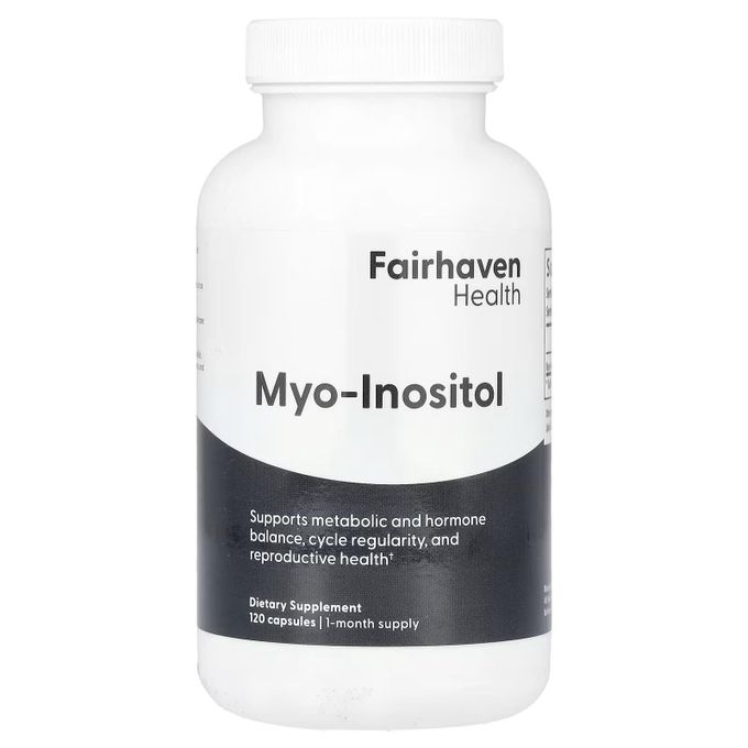 Fairhaven Health, Myo-Inositol, 120 capsules