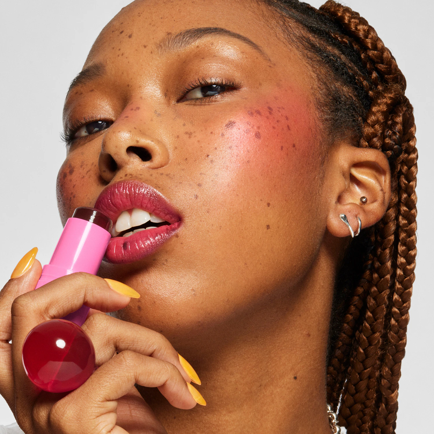 MILK MAKEUP Cooling Water Jelly Tint - Encre à joues et à lèvres (BURST) – Image 3
