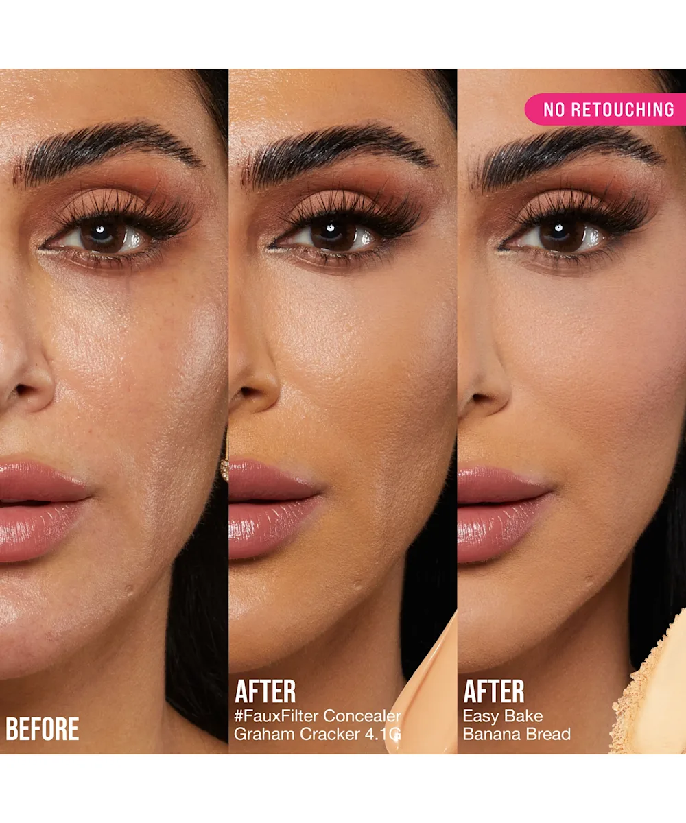 HUDABEAUTY FAUXFILTER Luminous Matte Liquid Concealer – COCONUT FLAKES 2.7N – Image 2