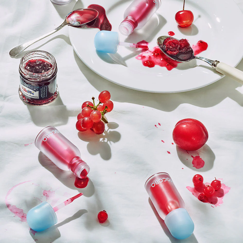TOCOBO JUICY BERRY PLUMPING LIP OIL 05 ROSY GIRL – Image 2