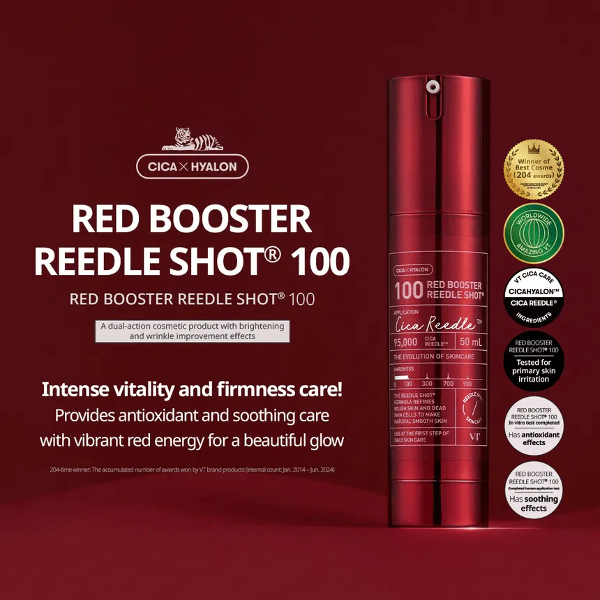 VT Cosmetics Red Booster Reedle Shot 100 50ml – Image 5