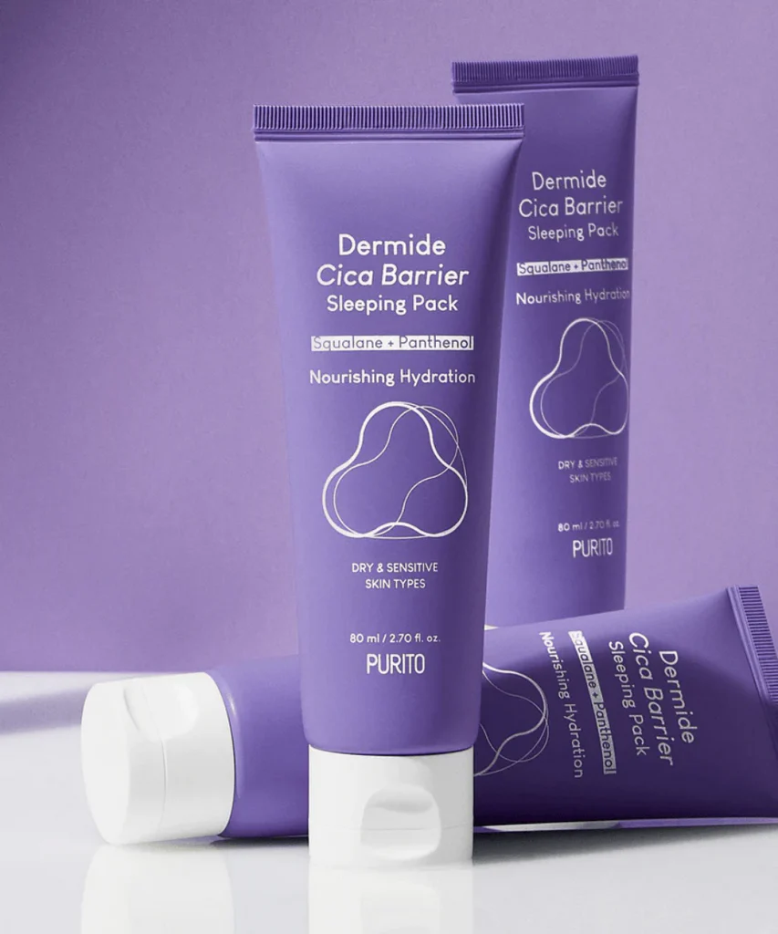 Purito SEOUL Dermide Cica Barrier Sleeping Pack 80ml – Image 4
