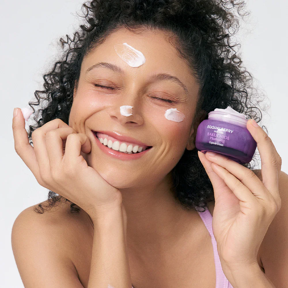 EQQUALBERRY DEEP CERA BAKUCHIOL PLUMPING CAPSULE CREAM 50 ML – Image 3