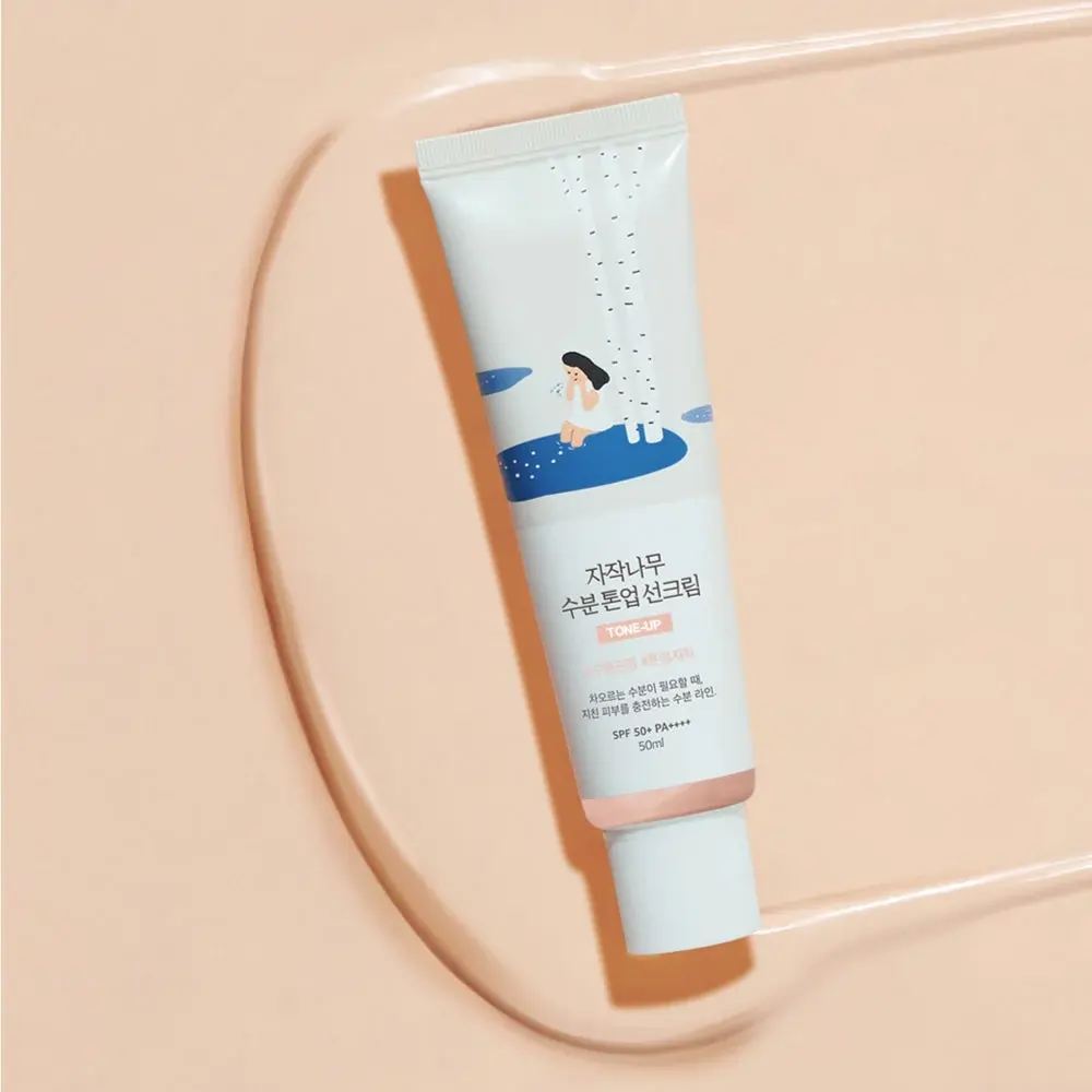 ROUND LAB Birch Moisturizing Tone-Up Sunscreen SPF 50+, PA++++ – Image 4