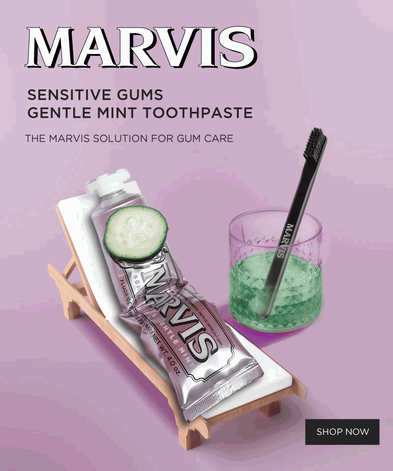 MARVIS SENSITIVE GUMS GENTLE MINT Toothpaste - 85ml – Image 3