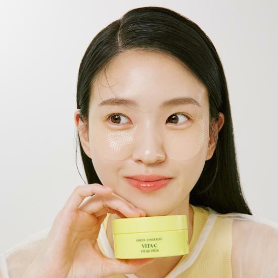 Goodal Green Tangerine Vita C Eye Gel Patch 60 pièces – Image 3