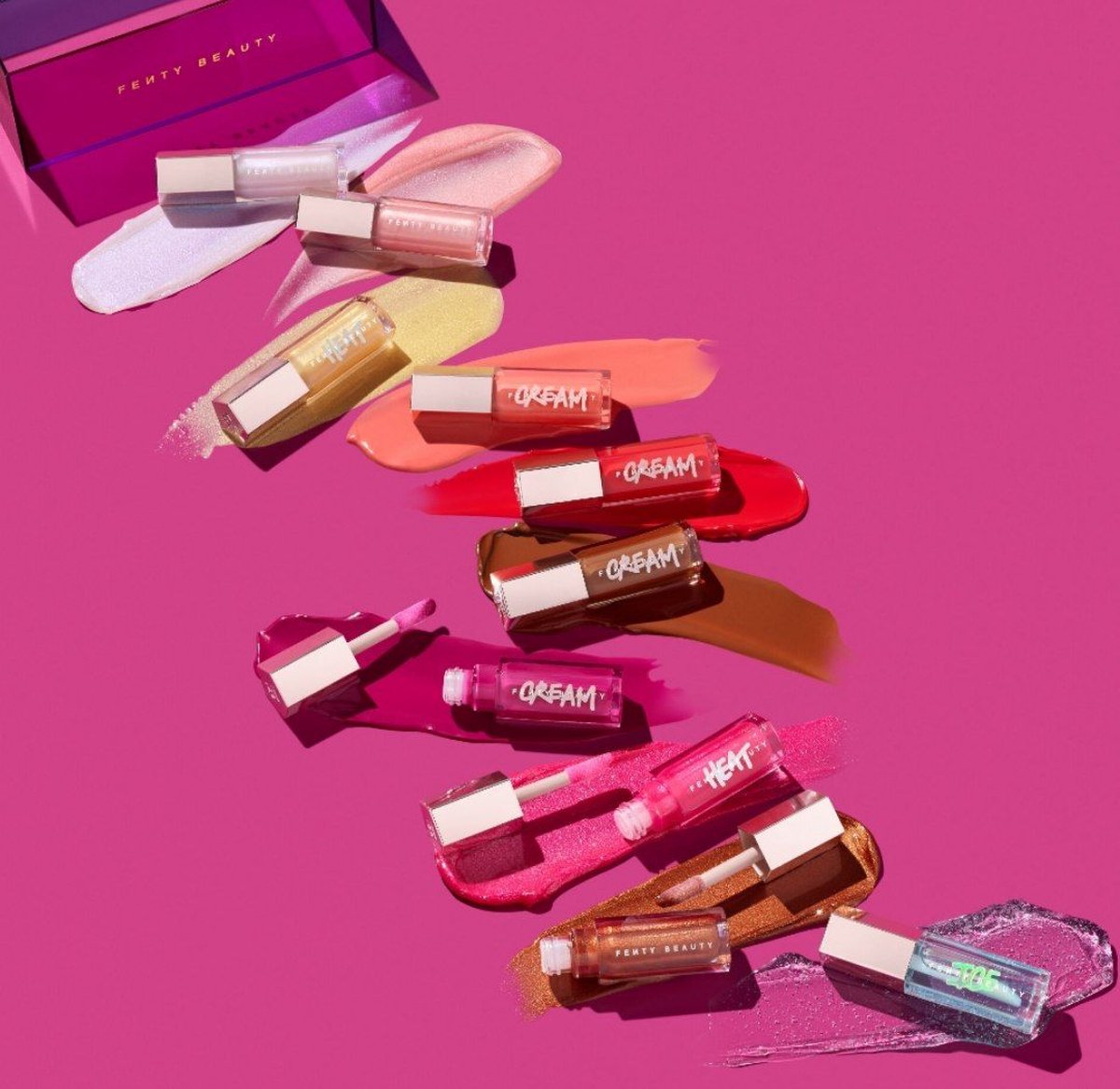 Fenty Beauty The Gloss Bomb Vault Full-Size Universal Lip Luminizer 10-Piece Set – Image 2