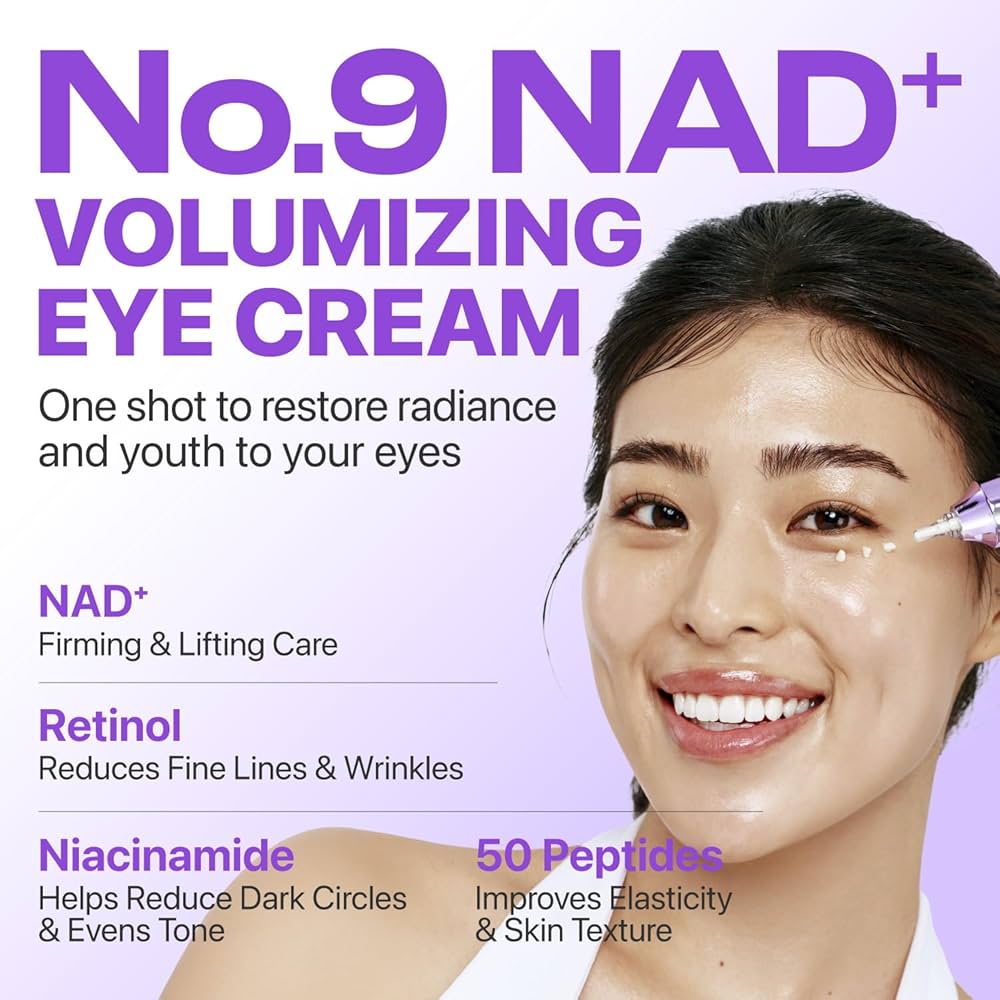 Numbuzin No.9 NAD+ Retinol Volumetox Eye Cream – Image 4