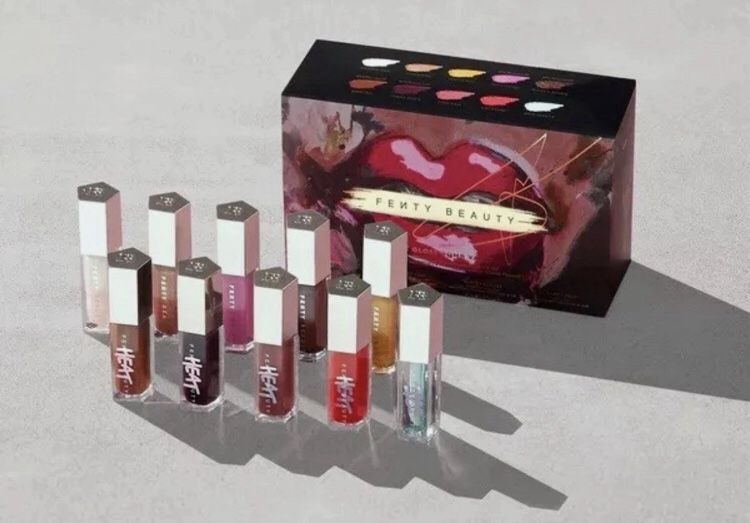 Fenty Beauty The Gloss Bomb Vault Full-Size Universal Lip Luminizer 10-Piece Set – Image 3