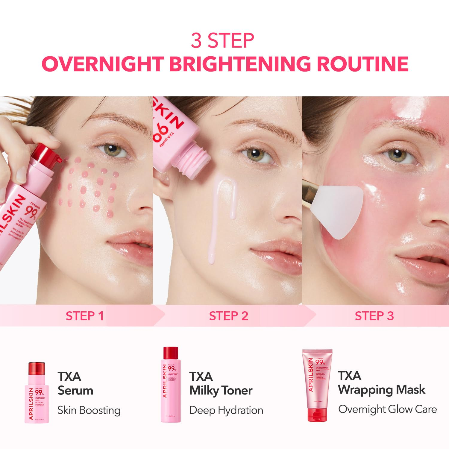 APRILSKIN TXA Niacinamide 99 Night Wrapping Mask 80ml – Image 4