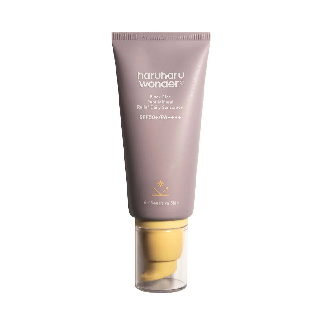 Haruharu Wonder Black Rice Pure Mineral Relief Daily Sunscreen SPF50+ PA++++ 50ml
