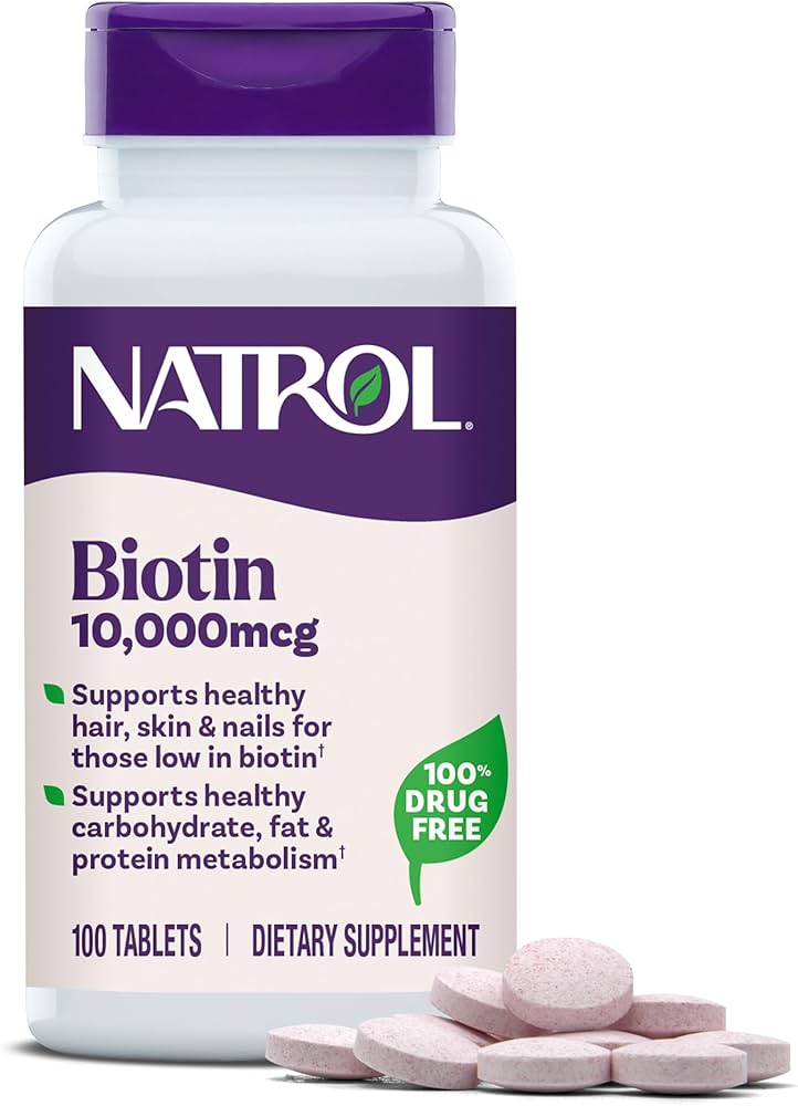 NATROL - BIOTIN BEAUTY 10000 MCG 100 Tablets