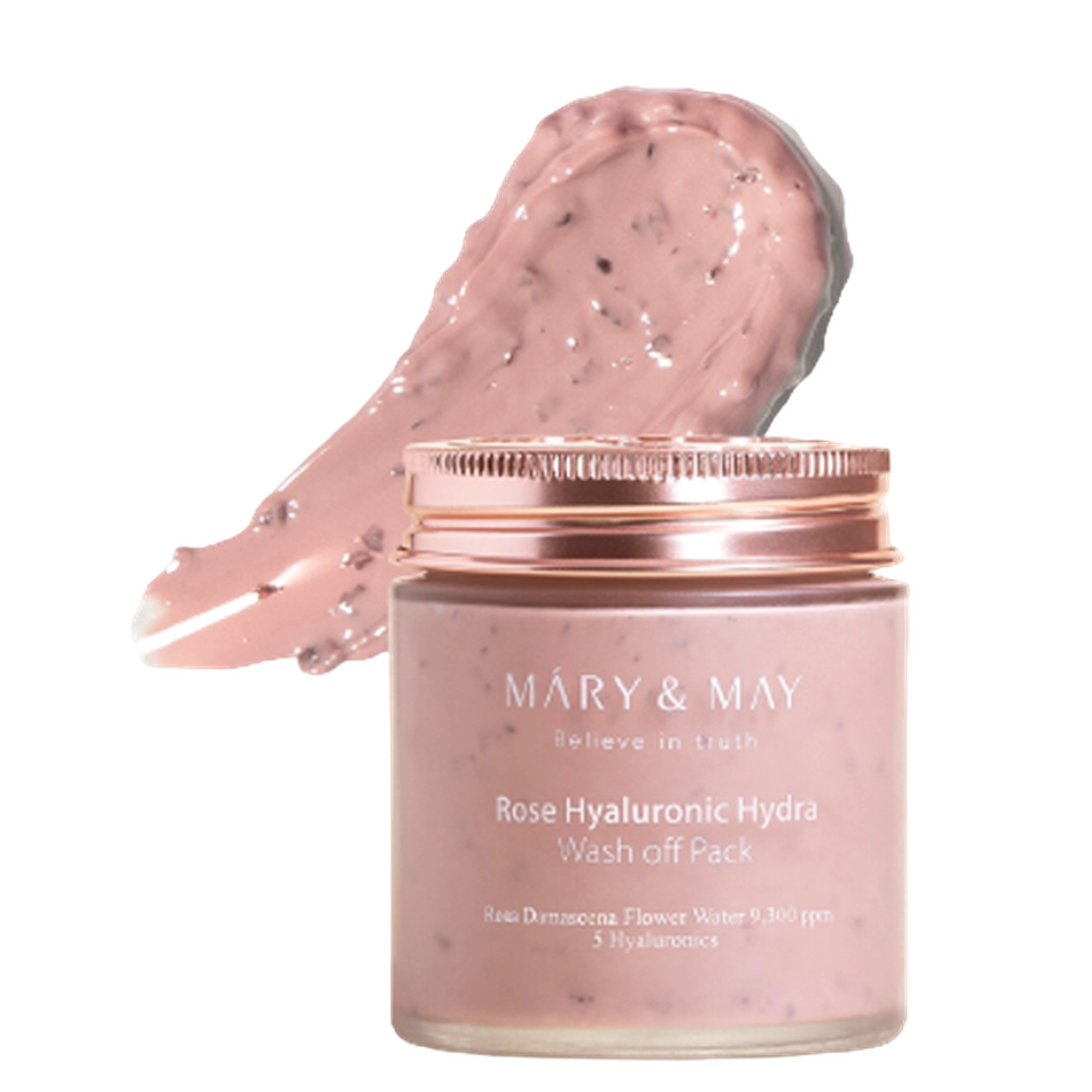 Mary & May ROSE HYALURONIC HYDRA WASH OFF PACK 125G