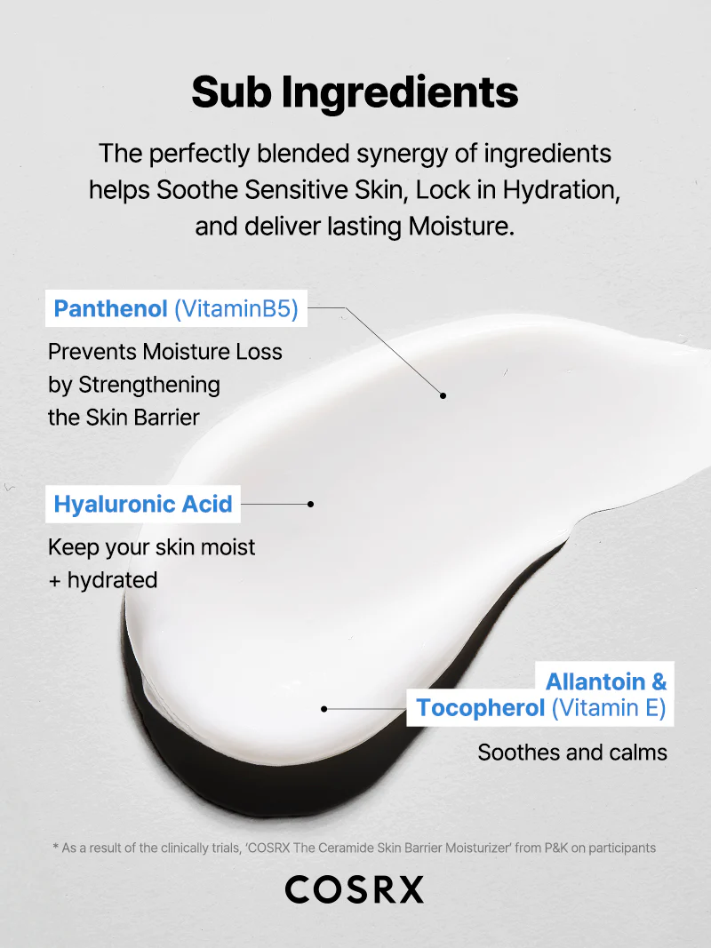 COSRX The Ceramide Skin Barrier Moisturizer 80ml – Image 2