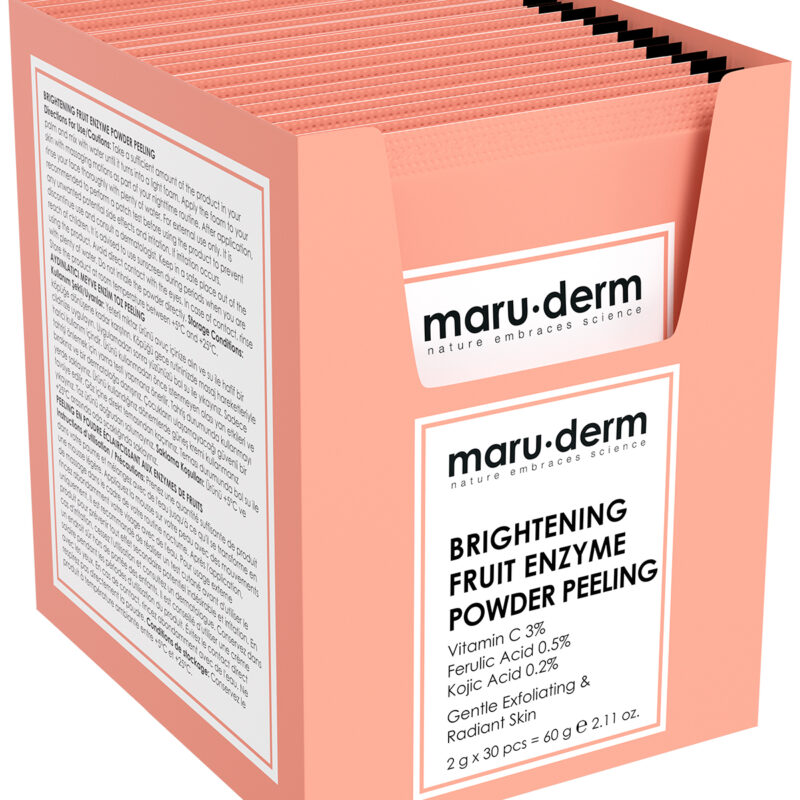Maruderm Brightening Fruit Enzyme Powder Peeling 60 Gr
