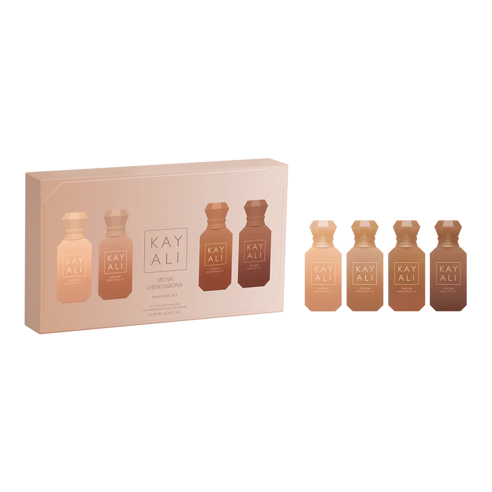 KAYALI Mini Perfume Set Musk Obsessions 4x10ml