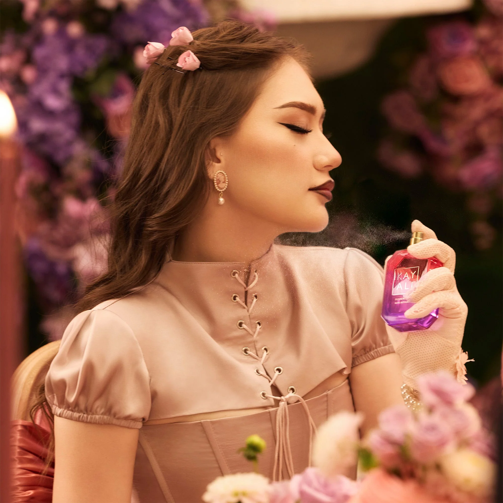 KAYALI Fleur Majesty Rose Royale 31 Duo Set 50ml 10ml – Image 4
