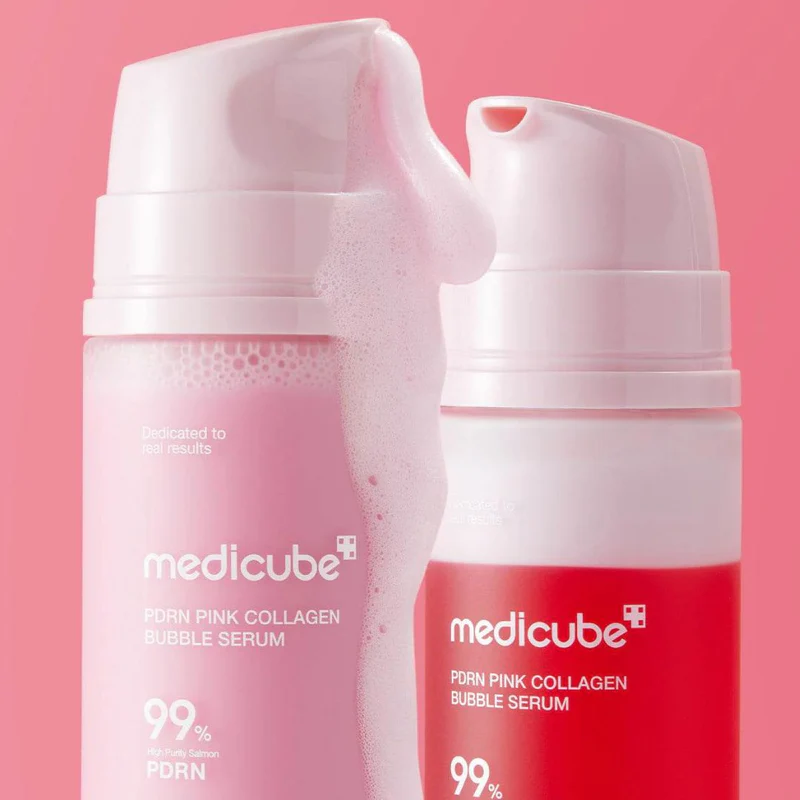 MedicubePDRNPinkCollagenBubbleSerum1