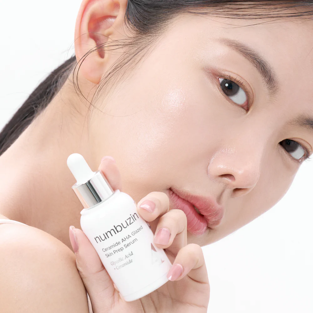 numbuzin No.4 Ceramide AHA Glazed Skin Prep Serum 30ml – Image 7