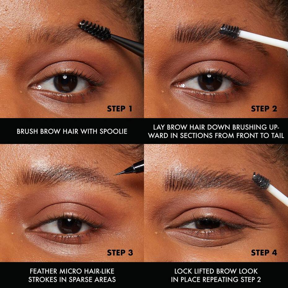 NYX Professional Makeup Clear And Tinted Brow Styler Duo Black 2x5g – Image 3