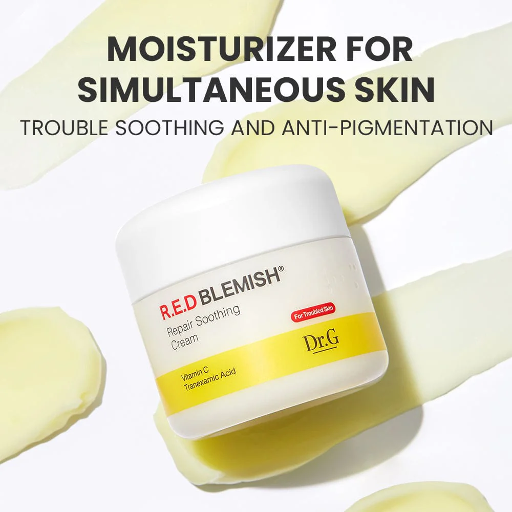 Dr.G R.E.D Blemish Repair Soothing Cream Holiday Special 50ml – Image 2