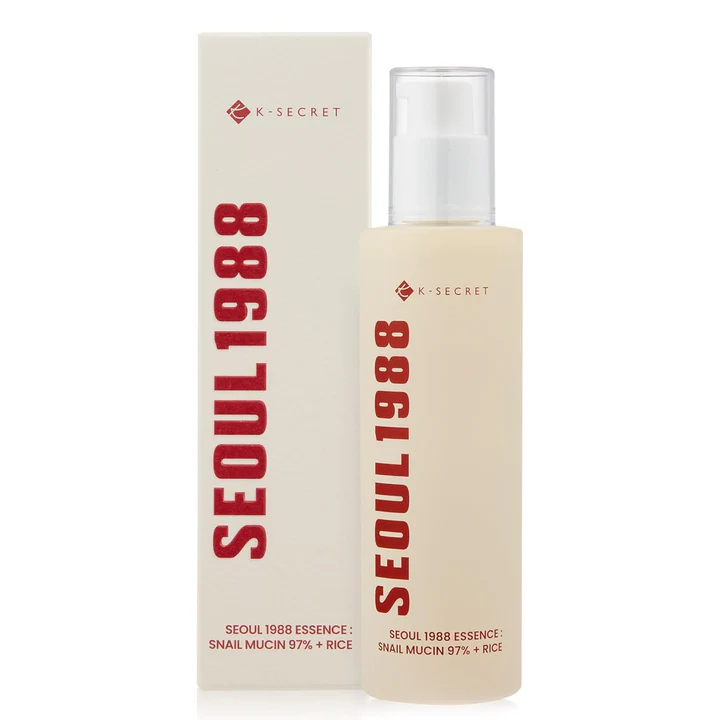 K-SECRET SEOUL 1988 Essence Snail Mucin 97% + Rice 100ml