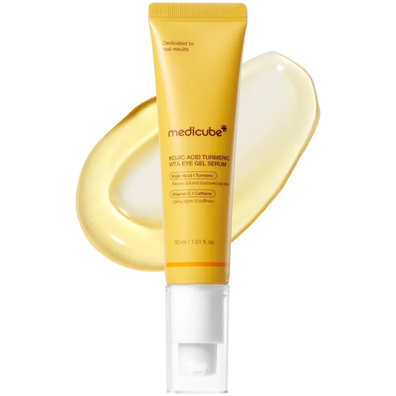 MEDICUBE Kojic Acid Turmeric Vita Eye Gel Serum - 30ml