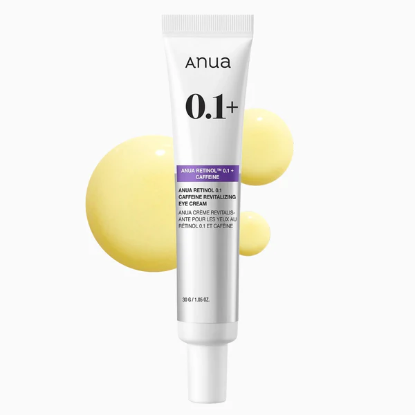 Anua 0.1% Retinol + Caffeine Eye Cream 30g