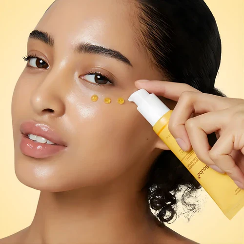 MEDICUBE Kojic Acid Turmeric Vita Eye Gel Serum - 30ml – Image 3