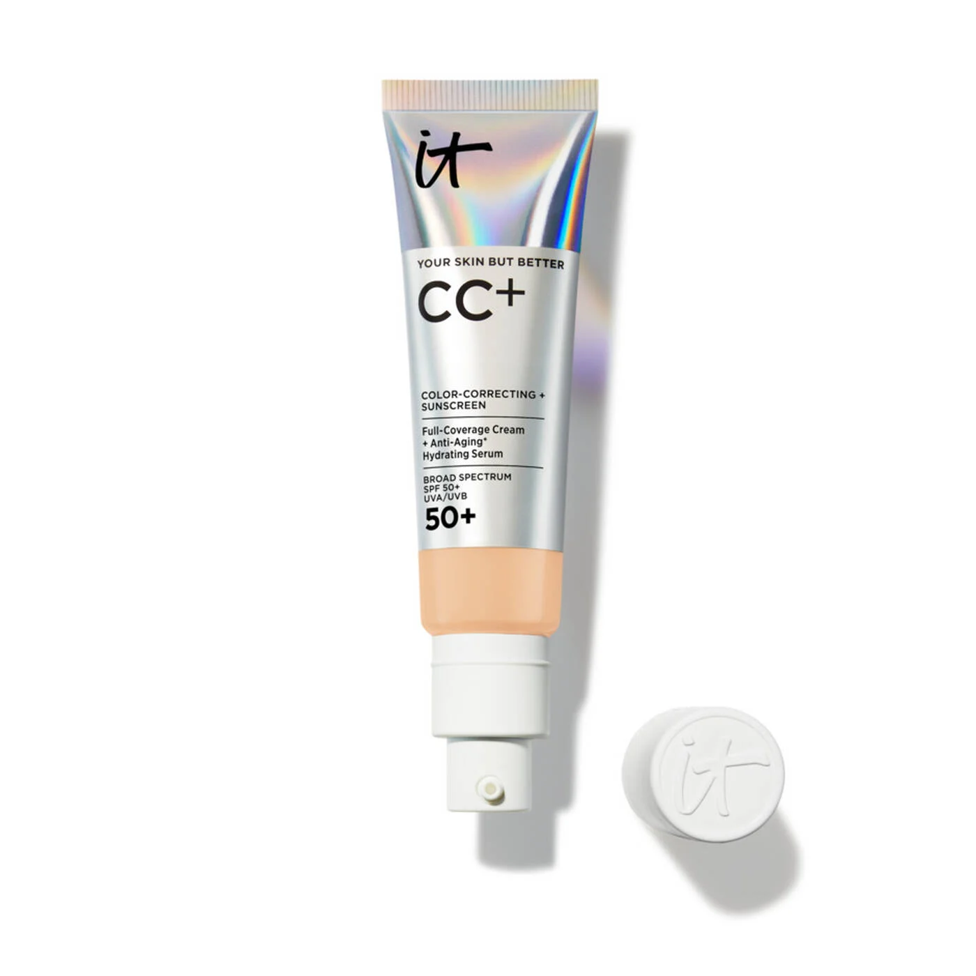 IT COSMETICS CC+™ Cream SPF 50+ CC Crème Correctrice - Light Medium Warm (W)